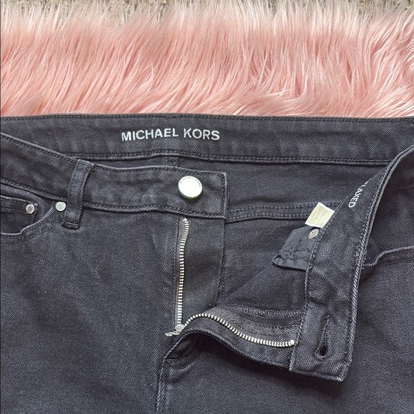 Michael Kors Black Dillion Relaxed with Lace Cut Outs, Size 8p - Picture 6 of 12